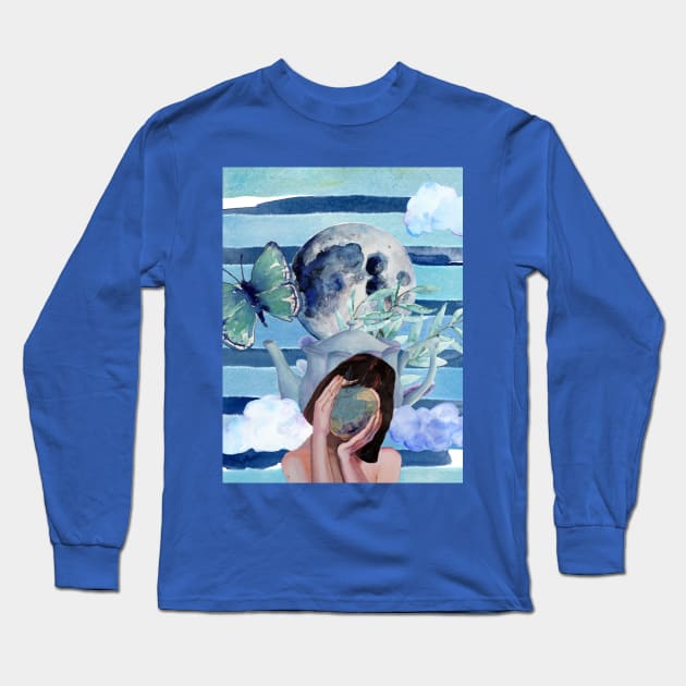 Caos Long Sleeve T-Shirt by Magirasol